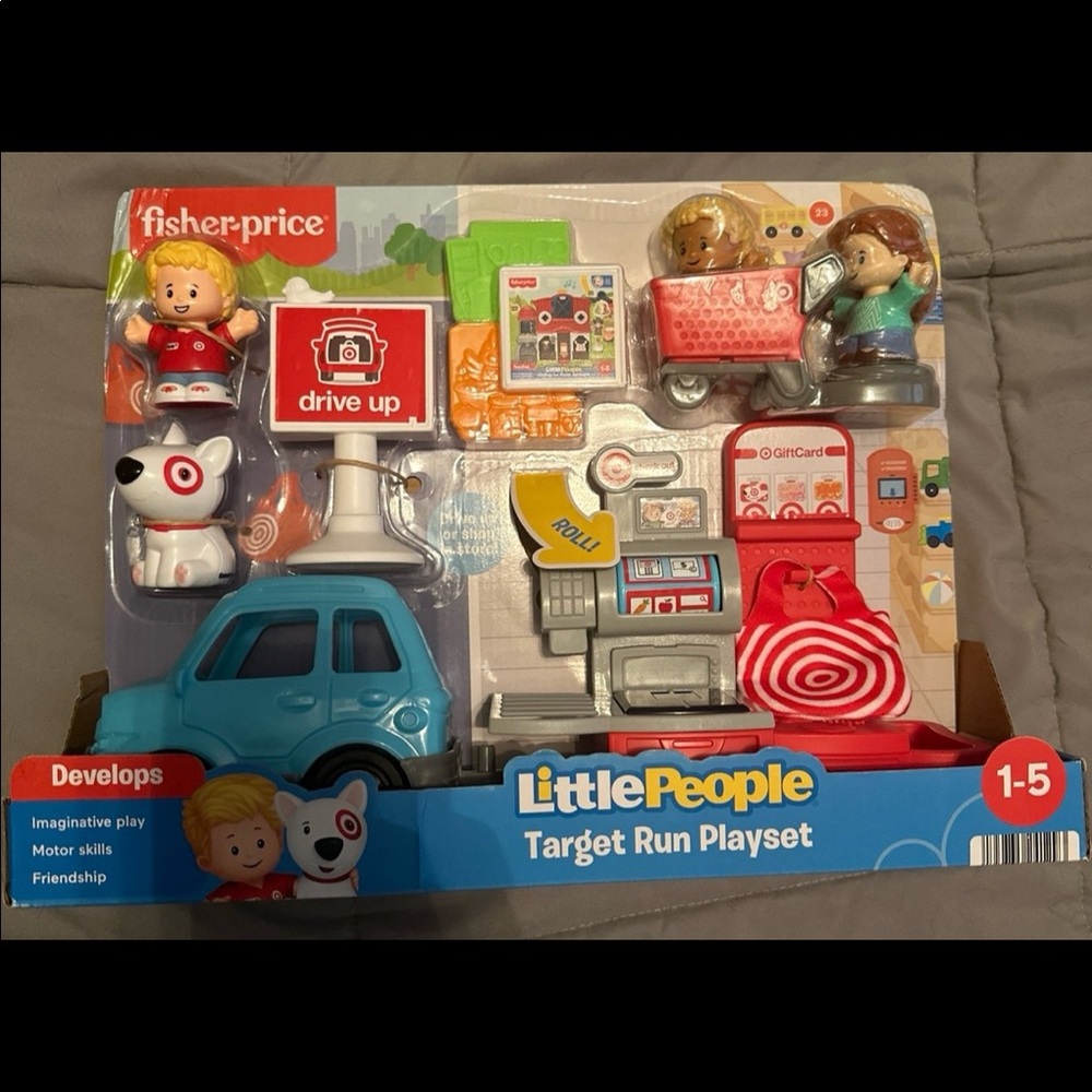 Little People Target Run Playset